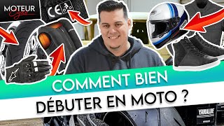 🏍️ Equipement entretien conduite Nos meilleurs conseils pour débuter à moto   Moteur Cycle [upl. by Pietra915]