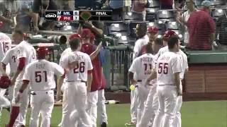 20120723 Wiggintons walkoff sac fly [upl. by Materse]