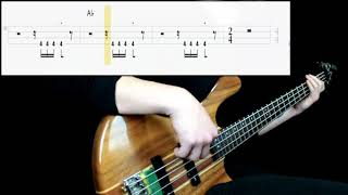 The Jackson 5  I Want You Back Bass Cover Play Along Tabs In Video [upl. by Burnett]