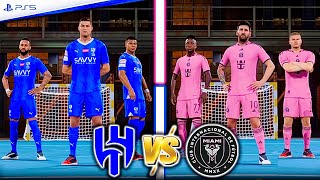 FIFA VOLTA  RONALDO MESSI NEYMAR MBAPPE HAALAND GARNACHO ALL STARS  AL HILAL VS INTER MIAMI [upl. by Hillhouse]