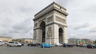 Inside The Arc de Triomphe Paris 2019 [upl. by Odel]