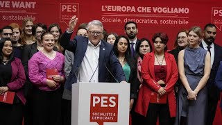 Elezioni europee il Pse candida Schmit alla presidenza della Commissione [upl. by Sparky]