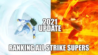 RANKING ALL STRIKE SUPERS BY DAMAGE FROM WEAKEST TO STRONGEST IN XENOVERSE 2  AFTER DLC 12 [upl. by Agathe]