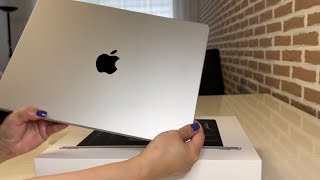 Unboxing  MacBook Pro 14inch Silver November 2024 model [upl. by Awram715]