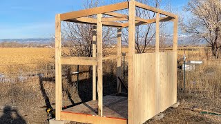 Pigeon Loft Build Part 1 [upl. by Lamek]