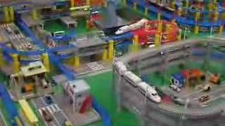 Tomy Plarail Expo 2008 in TOKYO プラレール博2008 [upl. by Yrakcaz624]