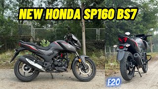 New 2024 Honda SP160 E20 BS7🔥 New SP160 Detailed Review [upl. by Joby]