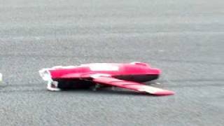 AirShowRCcom SHOCKING Car Smashes Huge RC Jet Crash [upl. by Ulland]