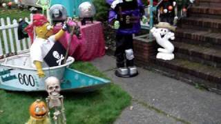 Thompson Halloween Display 2007 [upl. by Beach]