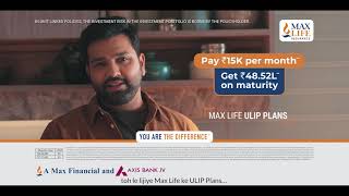 Invest in Max Lifes saving market high returns toh milne hi hai [upl. by Bevis]