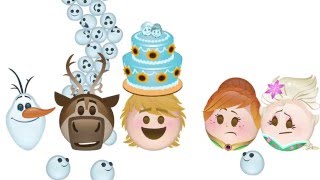 La Reine Des Neiges  Une Fête Givrée en Emoji  Disney BE [upl. by Dnalel]