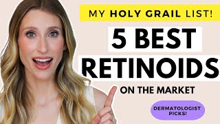 My Holy Grail Retinoids List  Dermatologist Picks [upl. by Niki]