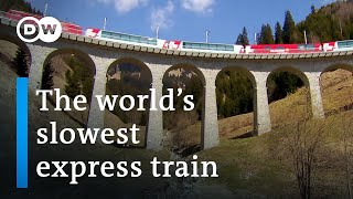 By train from St Moritz to the Matterhorn  The Glacier Express  DW Documentary [upl. by Attevaj879]