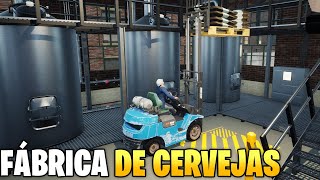 COMPREI UMA FABRICA DE CERVEJAS  BEER FACTORY SIMULATOR [upl. by Nolyaw]