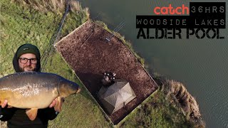 36hrs At Woodside Lakes Alder Pool  Winter Carp Fishing  Martyns Angling Adventures [upl. by Codding]