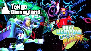 BUZZ LIGHTYEAR ASTRO BLASTERS TOKYO DISNEYLAND 2024 FULL RIDE POV HD [upl. by Favien]