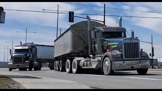 AIRPORT JOB END DUMPS Pt5  TRUCKSPOTTING 60 in Montreal Canada  April 17th 2024 [upl. by Ayra]