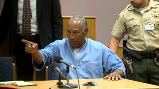 What You Didnt See OJ Simpson Do Following Parole Board Decision [upl. by Nahbois]