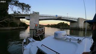 Night Fishing in Mosquito Lagoon in a Crocked PilotHouse Boat Titusville Florida [upl. by Enaffit]