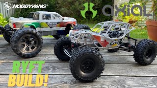 Axial RBX10 Ryft Kit Build Hobbywing XR8 SCT2200kv [upl. by Mcgraw]