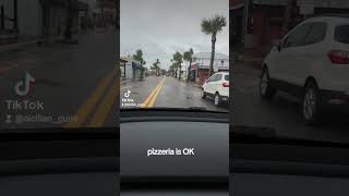 New Smyrna Beach pizzadaddy florida newsmyrnabeach pizzatime hurricane milton nsbpictures [upl. by Malita]