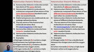 MOT Comparison between homonuclear and heteronuclear diatomic molecule [upl. by Willcox935]