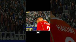 Hakimi put the ball in his own net 🤣😅😂efootball pesmobile pes football [upl. by Neerbas]