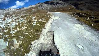 De Bardonecchia au sommet de la Pointe Someiller en moto [upl. by Ydnac]