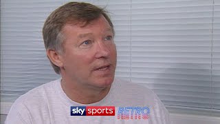 Sir Alex Fergusons reaction to David Beckhams halfway line goal against Wimbledon [upl. by Zeugirdor]