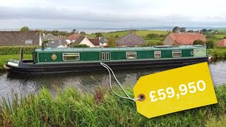 FOR SALE 62ft traditional narrowboat 2010 [upl. by Anidan]