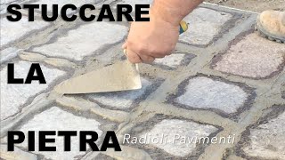 Sigillatura del porfido in lastre con Mapestone  Radioli Pavimenti [upl. by Regazzi]