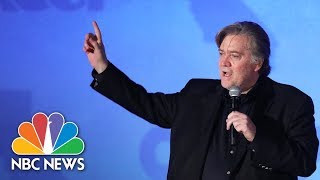 Steve Bannon Speaks at Conference on Violent Extremism Full  NBC News [upl. by Kcid]