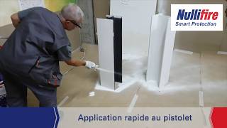 NULLIFIRE  Application de la peinture intumescente  SC902 [upl. by Elem623]