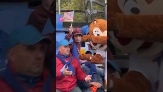 Mascot Teaches a Lesson to Rude Fan with a Beer Splash shorts [upl. by Thad297]