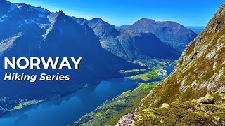 Hiking in Norway Series Ep13 Dravlausegga Roundtrip Sykkylven ASMR [upl. by Hazelton]