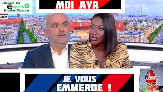 Moi Aya je vous Emmerde 🇫🇷 ayanakamura embrouille pascalpraud edithpiaf jo2024 amineelbahi [upl. by Derdlim]