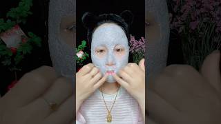 Asian skincare beauty secret homemade skincare glowing face sea weed alga mask skincare shorts [upl. by Eemak806]