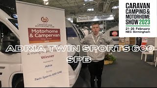 ADRIA Twin Sports 600 SPB  Perfect Travel Van [upl. by Amzaj]