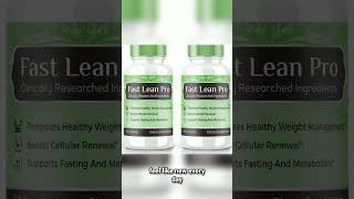 Fast Lean Pro Supplement Fast Lean Pro Weight Health Capsules Fast Lean Pro Advance [upl. by Akirehc]