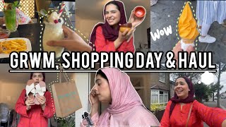 GRWM Chit Chat SHOPPING DAY amp PRIMARK Haul VIRAL ICECREAM A Day In My Life ❤️ [upl. by Bibbie]