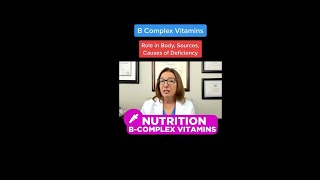 BComplex vitamins Nutrition SHORT  LevelUpRN [upl. by Dannel313]