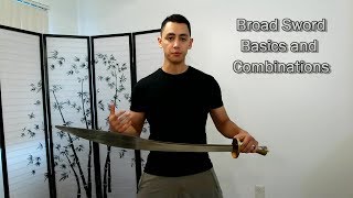 Wushu Broadsword  Movements and basics [upl. by Zanze]