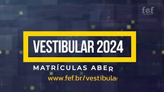 Vestibular 2024 FEF [upl. by Siraval]