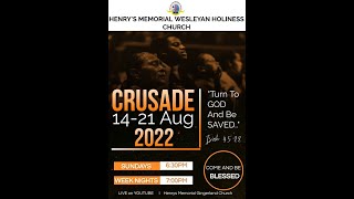 Gingerland Wesleyan Holiness Church CRUSADE Aug 14th  21st [upl. by Iblok]