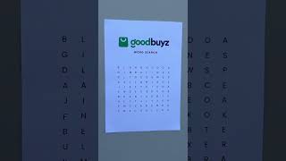 Goodbuyz Word Search [upl. by Kessler]