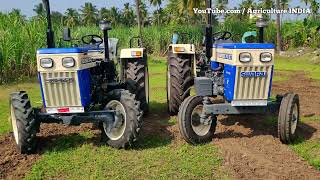 Swaraj 742 XT vs Swaraj 843 XM  Tractor comparison  2wd vs 4wd comparison [upl. by Eessej]