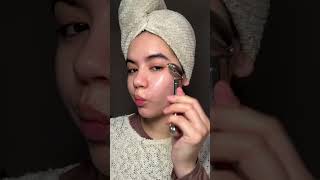 The ultimate routine for soft skin ✅ faceroller chinesemedicine skincare skincareroutine [upl. by Ailadi]