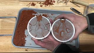 Red Clay Casting  Setup of the 4 Inch Flask to Sand Cast Multiples  Video 1 [upl. by Honeywell]