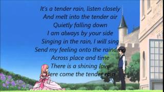 Soredemo Sekai wa UtsukushiiTender Rain full version in English Lyrics [upl. by Nilahs]