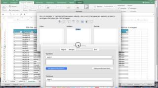 Excel werken met tabel en afdrukinstellingen voet en koptekst paginainstellingen [upl. by Eamanna]